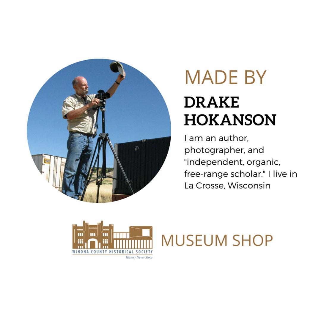 Winona County History Center gift shop artist, Drake